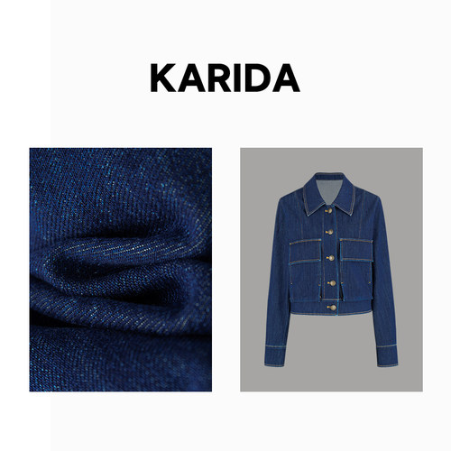 夹克上衣短外套Karida/珂芮达