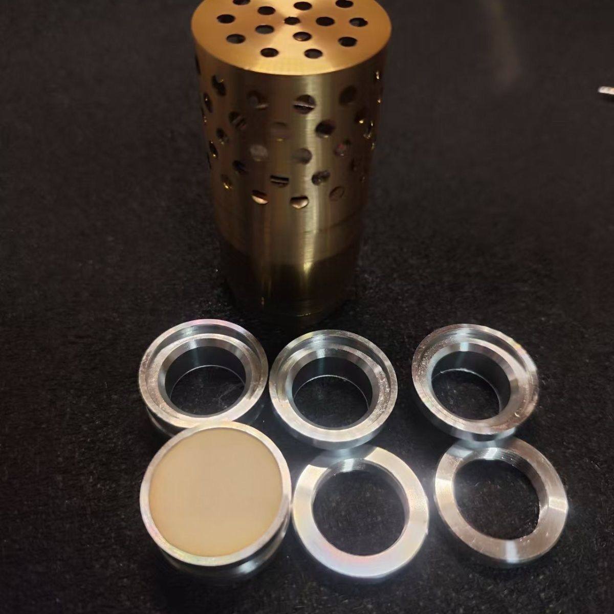 暖手怀炉diy自制底阀炉怀炉全套取暖手炉加厚手工便携带过滤网