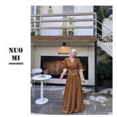 高腰显瘦高级感半身裙 名媛御姐盐系法式 糯米子 出游计划半裙