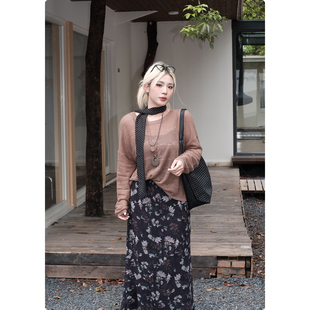 夏季 糯米子 针织罩衫 法式 防晒显瘦纯欲慵懒风气质上衣 温裾衫