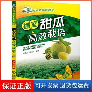 社 保正版 种植致富直通车棚室甜瓜栽培苗锦山沈火林机械工业出版