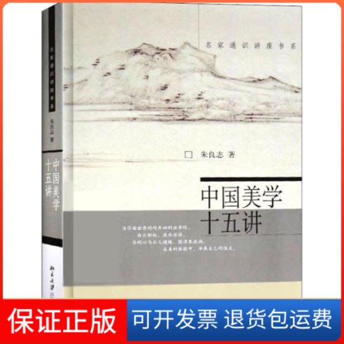 【保正版】中国美学十五讲朱良志 著北京大学出版社9787301105863