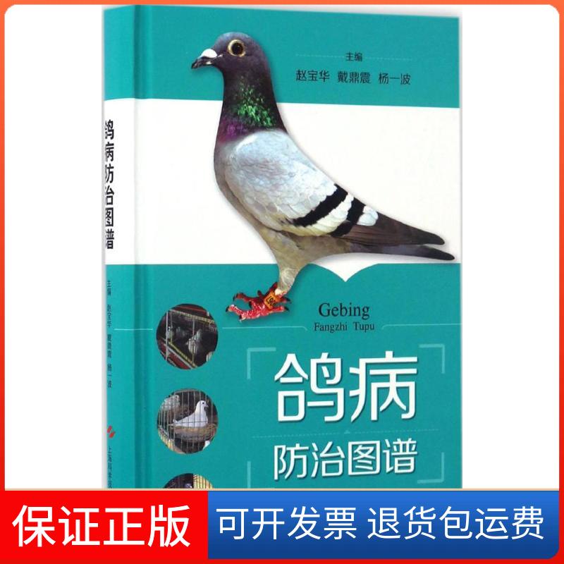 【保正版】鸽病防治图谱赵宝华,戴鼎震,杨一波 主编上海科学技术出版社9787547834060