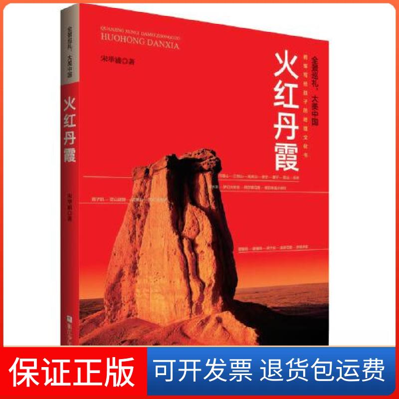 【保正版】全景巡礼大美中国全景巡礼大美中国:火红丹霞宋举浦浙江少年儿童出版社9787559715852