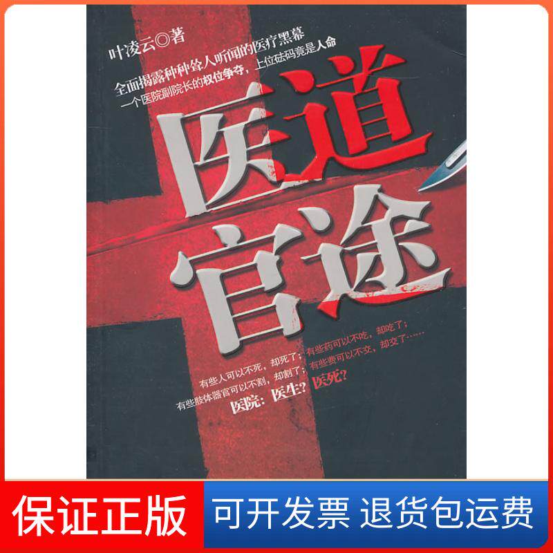 【保正版】医道官途叶凌云河北大学出版社9787810978385