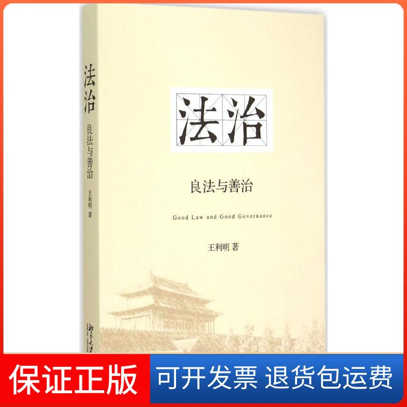 【保正版】法治王利明 著北京大学出版社9787301258040