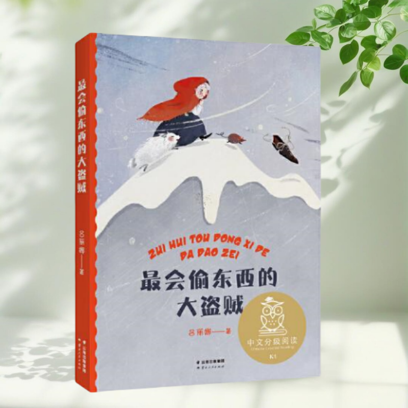 保证正版】中文分级阅读K1最会偷东西的大盗贼 亲近母语 果麦文化出品 吕丽娜 云南人民出版社