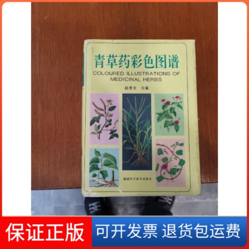 【保正版】青草药彩色图谱(精)赵秀贞福建科学技术出版社9787533510978