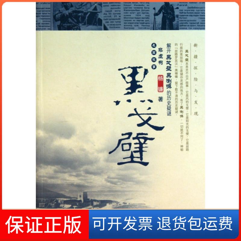 【保正版】黑戈壁(新疆探险与发现)杨镰北京航空航天大学9787811245509