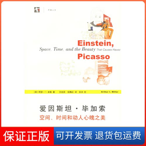 【保正版】爱因斯坦·加索：空间、时间和动人心魄之美——世纪人文系列丛书（英）米勒（Miller A.I.） 方在庆 伍梅红