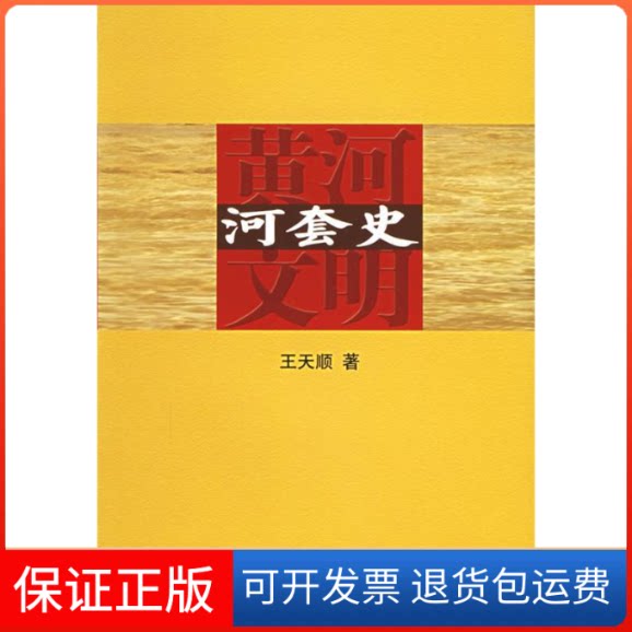 【保正版】河套史王天顺 著,张秀平 策划 著作人民出版社9787010052441