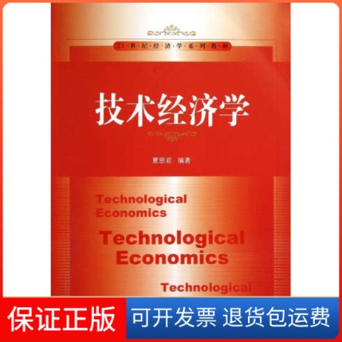 【正版】技术经济学/夏恩君/21世纪经济学系列教材夏恩君中国人民大学出版社9787300167909