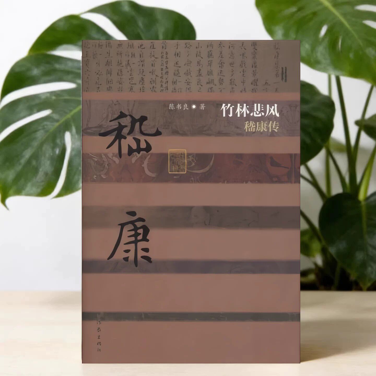 正版现货】竹林悲风 嵇康传 精装版 陈书良著 中国历史文化名人传记 作家出版社9787521201307