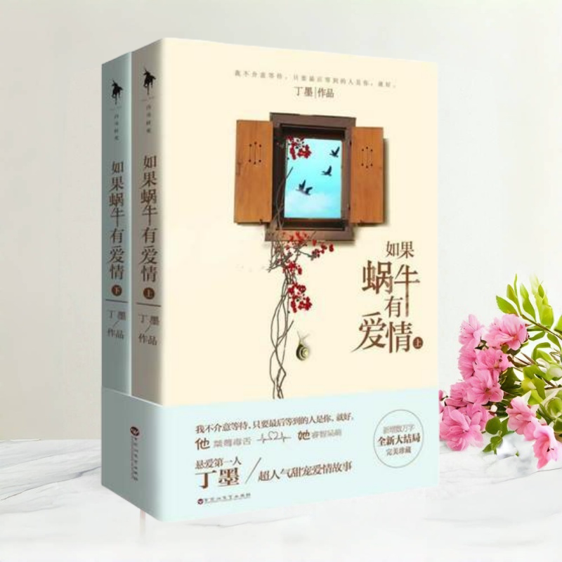 【保正版】如果蜗牛有爱情 丁墨 百花洲文艺出版社