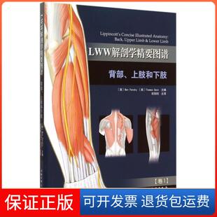 背部上肢和下肢卷1 美 潘斯基 译者 LWW解剖学精要图谱 格斯特 欧阳钧北京科技9787530478356 保正版