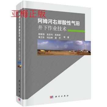 保证正版】阿姆河右岸酸性气田井下作业技术程维恒,吴志均,高成武,蒋卫东,刘达林等著科学出版社