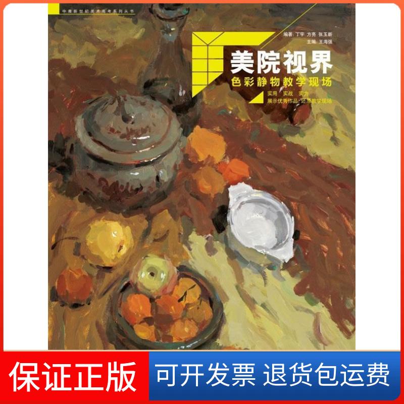 【保正版】美院视界-色彩静物教学现场丁宇 方亮 张玉新中国青年出版社9787500694656
