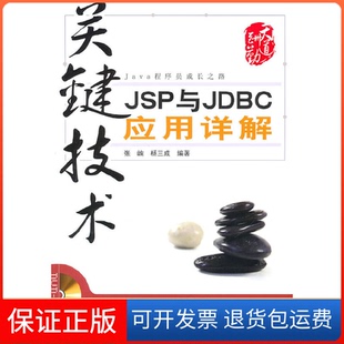 【保正版】关键技术(附光盘JSP与JDBC应用详解)张峋//杨三成中国铁道9787113116965