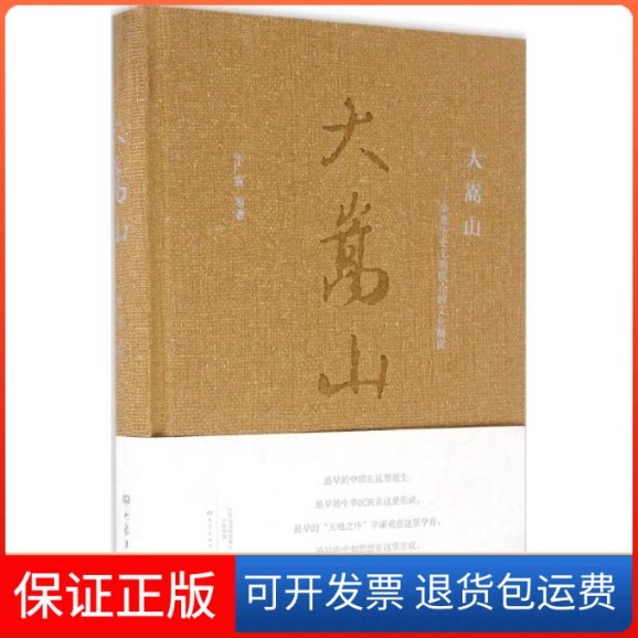【保正版】大嵩山张广智 等 著 著大象出版社9787534790355