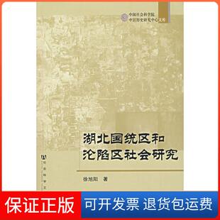 【保正版】湖北国统区和沦陷区社会研究-中日历史研究中心文库徐旭阳社会科学文献出版社9787802305786