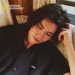 国家地理泡泡纱面料polo杉