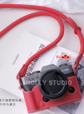 相机肩带富士背带佳能g7x2快拆红色xt奥林巴斯带绳挂绳霍莉工作室