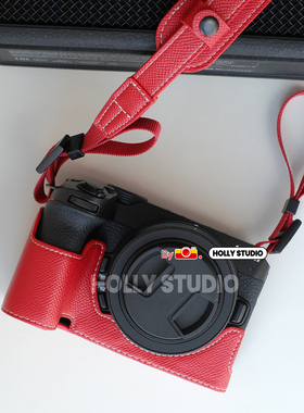 红色相机保护套适用于尼康z30,z50,z50二代,z5/6/7二代,底座肩带