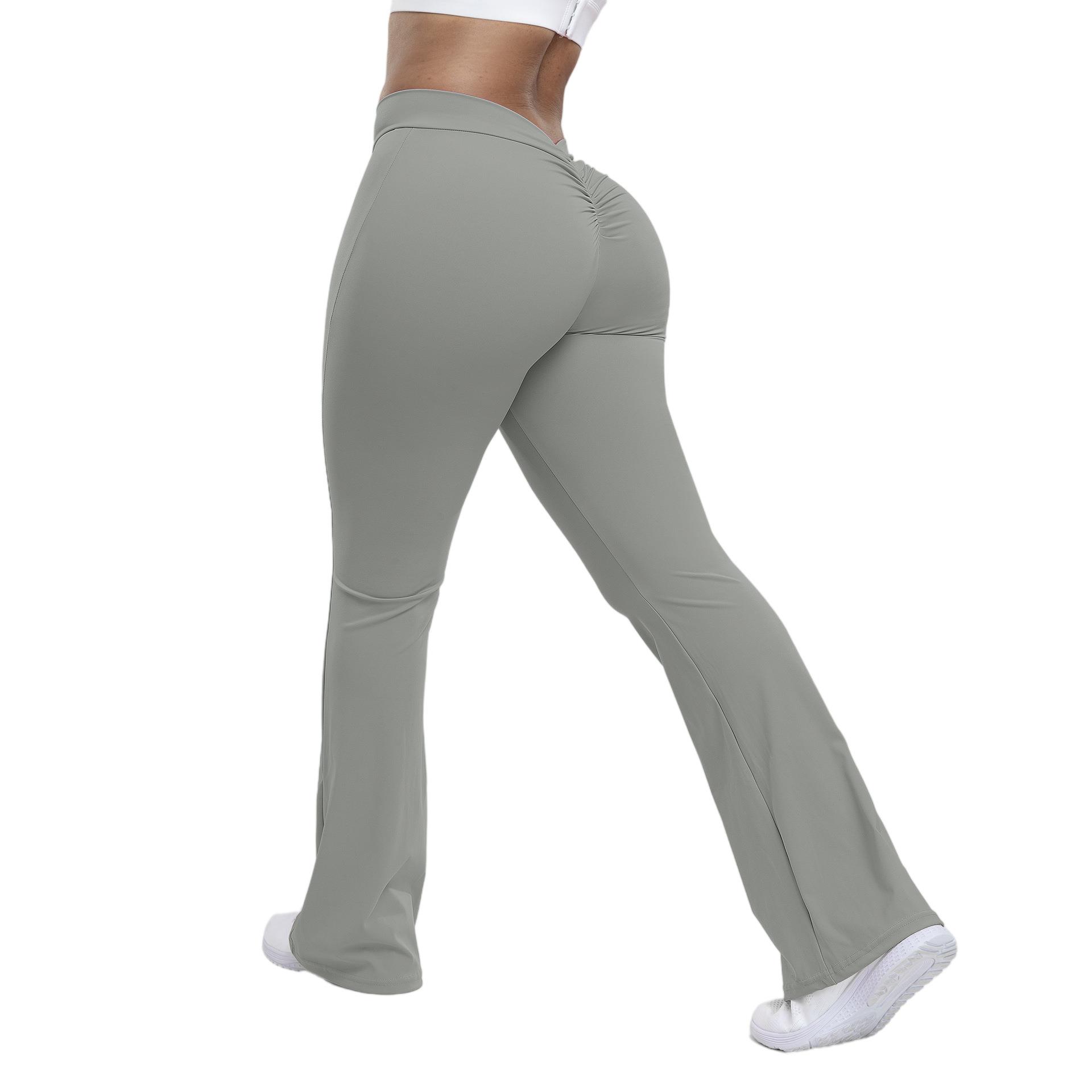 Pants Yoga Non-Flared Clothes Yoga Lifting Hip Waist High