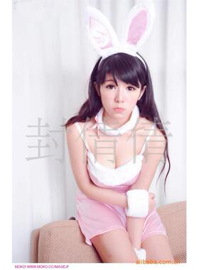 Women's sexy lingerie plush sexy bunny girl show