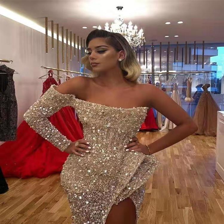 dress evening dress long banquet dress floor-length