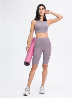 high sports hip embarrassing line shorts waist shorts yoga