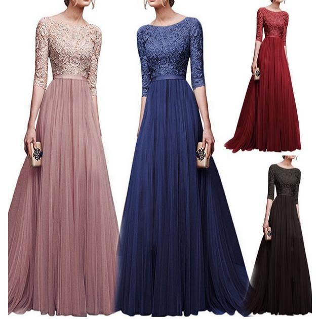 women formal dress gown party ladies long dresses 女士礼服裙图片