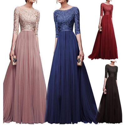 women formal dress gown party ladies long dresses 女士礼服裙