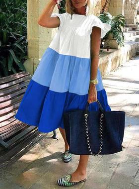 dress style Simian size plus women for swing long with