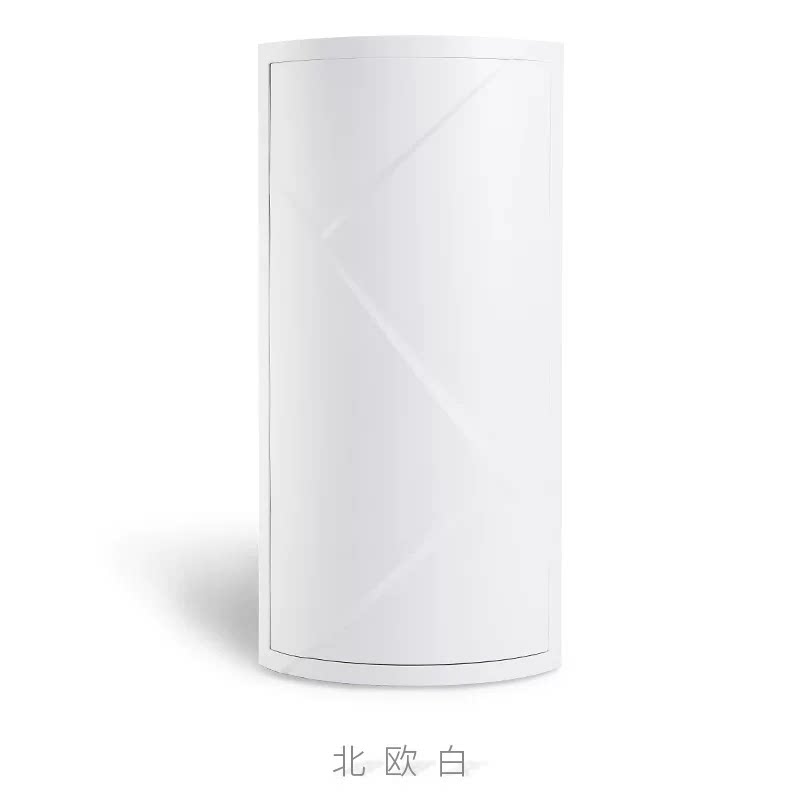大容量浴室旋转置物架落地吸壁墙角收纳架卫生间洗漱台储物柜欧式