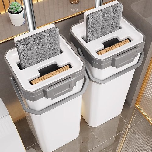 日本进口家用一体拖把免洗拖布