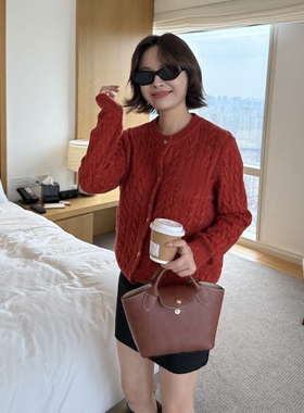 FAFA PRETTY 双旦礼物！牛皮手提饺子斜挎包 通勤约会百搭品