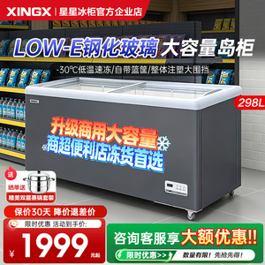 星星商用超市组合展示柜大容量