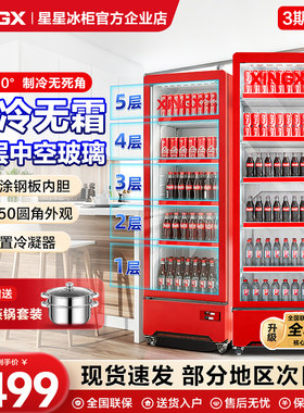 单门大展示柜餐厅酒店便利店首选