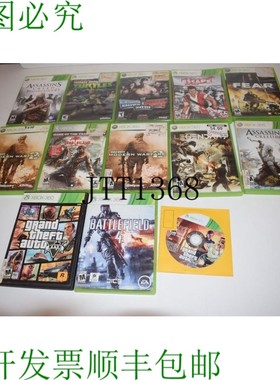 原装供应XBOX 360 第 12 季 - SMACKDOWN 现代战争恐惧逃脱 GTA A