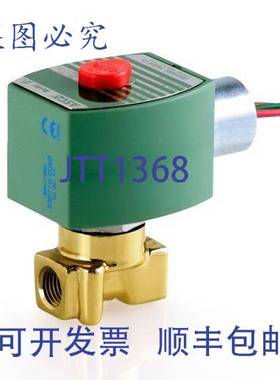 原装供应ASCO 8262H202-240V 阀门 1/4英寸 240V 0-210 PSI /水/