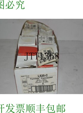 原装供应PASS & SEYMOUR L520-C Turnlok 连接器 - Lot Of 10