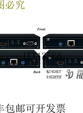 供应Key Digital KD-X400POHK-b  CAT5e6 扩展器 TxRx  HDB