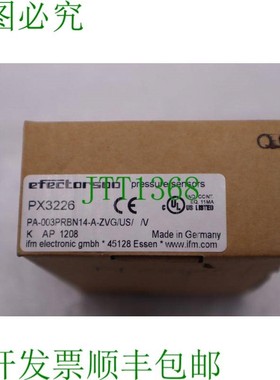 原装供应EFECTOR PA003PRBN14AZVGUSVPX3226 PX3226 设备 L476