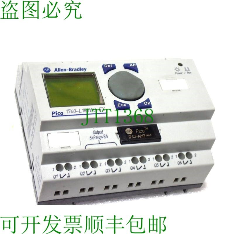 原装供应Allen Bradley 1760-L18BWB-EX Pico 控制器二手
