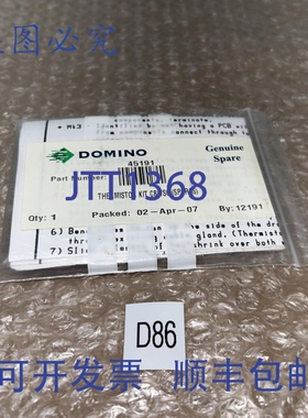 原装供应Domino 45191 热敏电阻 CB3/S6 ！+