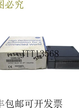 原装供应IC694MDL930C 120/240VAC 4A NSMP
