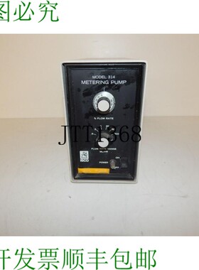 原装供应ISCO 计量泵型号 314 MYJ1