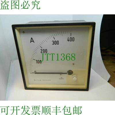 原装供应1x H&B Elima Drheisen 面板安装安培计 0-400 A