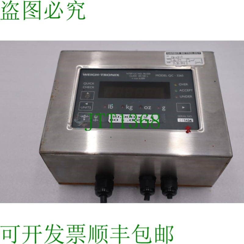 原装供应称重-Tronix QC3265 115VAC 0.5A 50/60HZ 3424-D